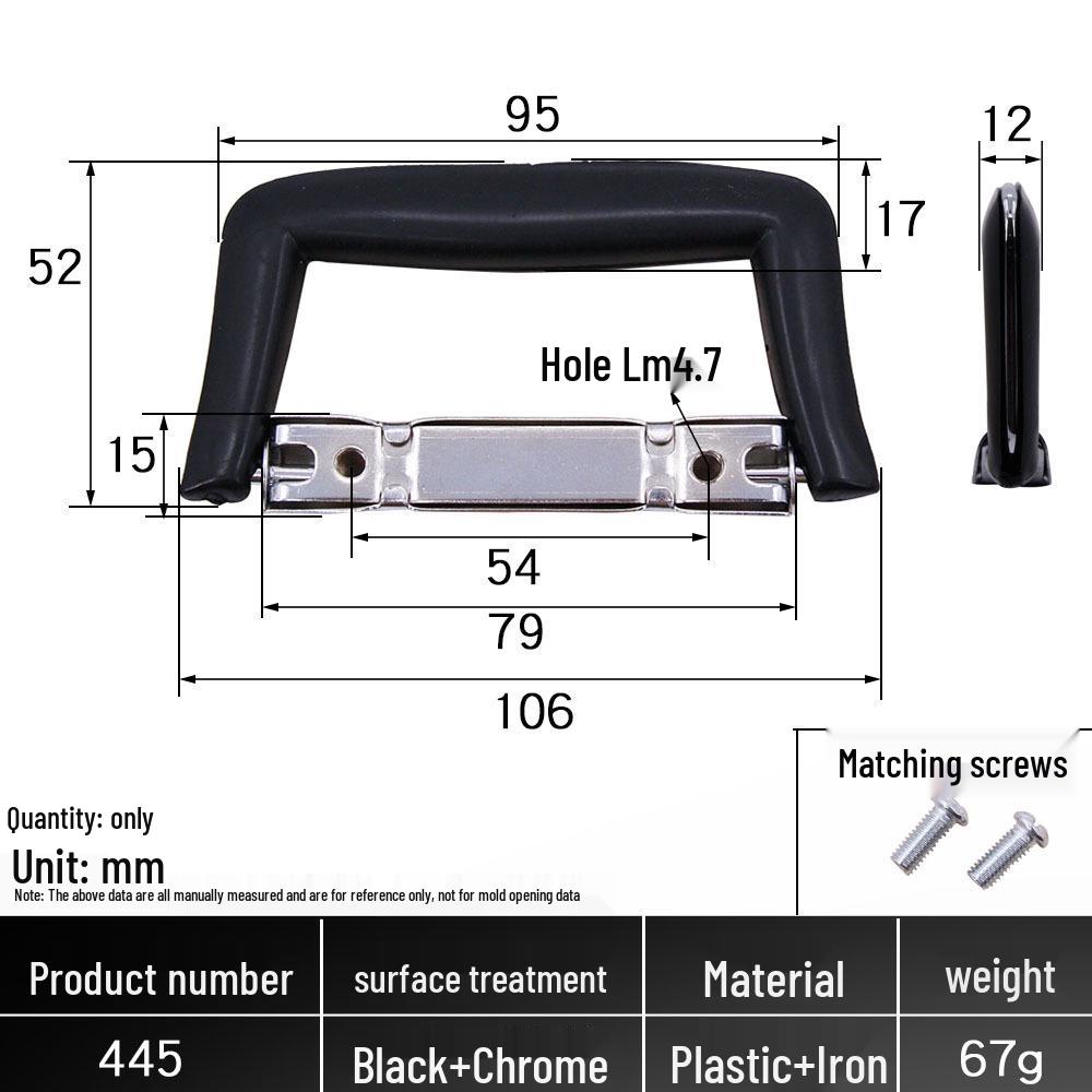 

Leather and Plastic Handles for Cases and Toolboxes