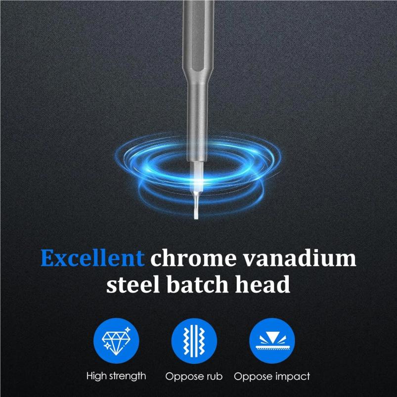 Precision Screwdriver Set Magnetic Precision Screwdriver With 360° Rotating Cover Screwdriver Set Small For Mobile Phones Laptop