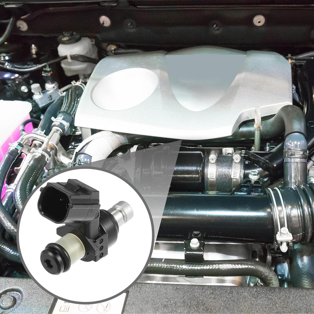 Fuel Injector - Car Inner 6 Holes Engnie Fuel Injectors - for Honda Generators Metal Black - 1 Pc
