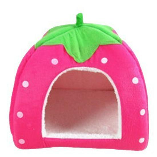 Washable Small Pet Strawberry Nest for Parrots, Guinea Pigs, and Hamsters