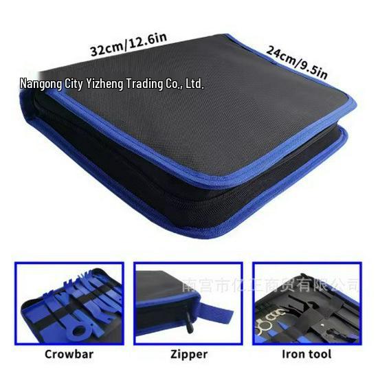 Yizheng 19-Piece Car Audio Repair Tool Set with Canvas Bag