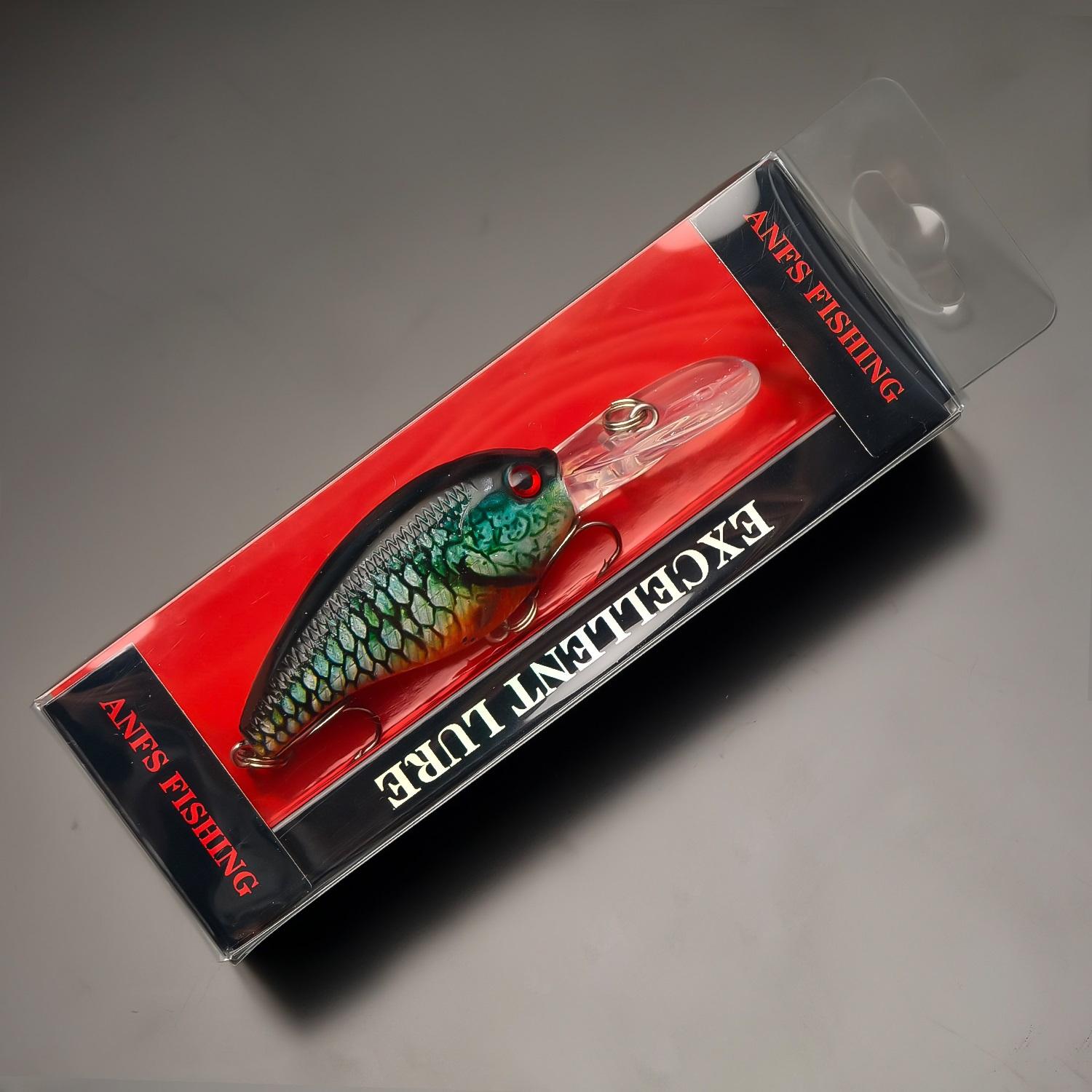 

1 шт./3 шт. Воблер, Реалистичный дизайн Искусственная рыболовная приманка, Бионическая жесткая приманка, Рыболовные снасти, 8,8 см/3,46 дюйма