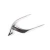 For Mazda 3 BM Axela 2014 2015 2016 Chrome Front Fog Light Lamp Cover Trim Foglight Garnish Strip Bumper Eyebrow Eyelid