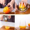 With Bowl Lemon Orange Manual Fruit Juicer 304 Stainless Stee Lemon Squeezer  Citrus