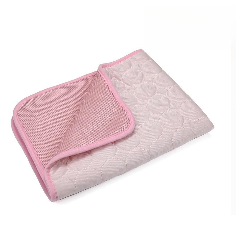 Pet Ice Mat Summer Cooling Bed for Cats Dogs Soft Sleeping Pad Durable Sofa Nest Blanket
