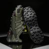 Men's Waterproof Hiking Shoes Outdoor Training Shoes Lace Up Anti Slip Climbing Shoes Wear-resistant Hunting Climbing Sneakers