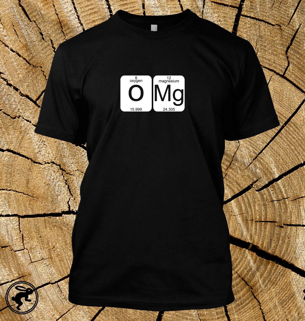 OMG Period Table Elements T Shirt Funny Chemistry Tee S