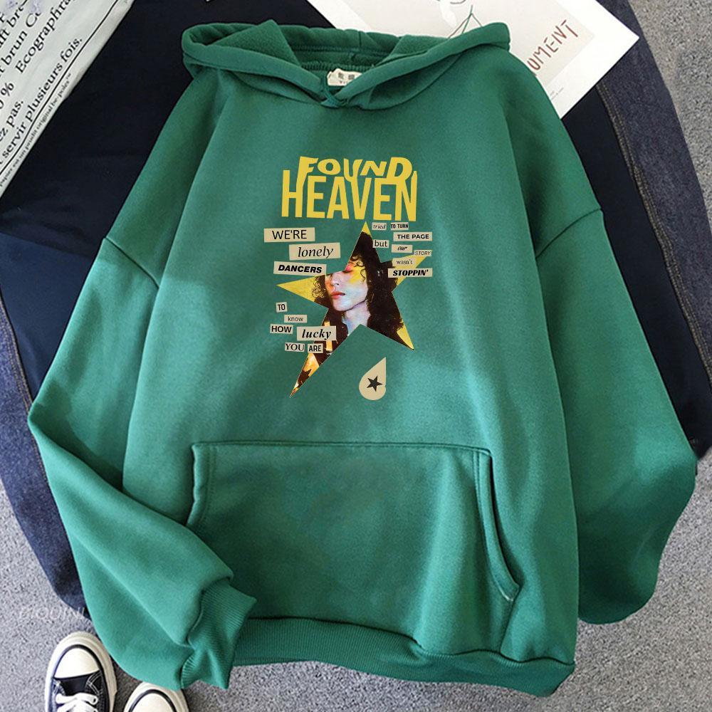 Conan Grey Found Heaven Hettegensere Album Grafisk trykk Sweatshirts Streetwear Vinter Ropa Hombre Sudaderas Harajuku Moteoverdeler