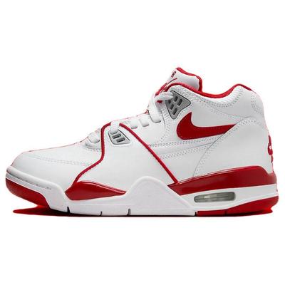 Air Flight 89 GS White Wolf Grey Varsity Red HF0406-101
