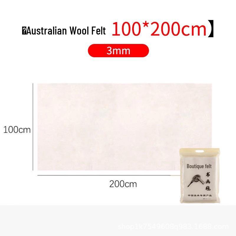 Silná plstěná podložka na kaligrafii - Malířská a psací deka pro začátečníky