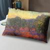 Van Gogh Oil Painting Pillow, Comfortable for Student Dormitory and Home, Single-Sided Customizable Pillow Core and Case