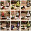 3D Knitted Christmas Tree Craft Set Sports Ball Christmas Tree Material Kit  Home Decoration