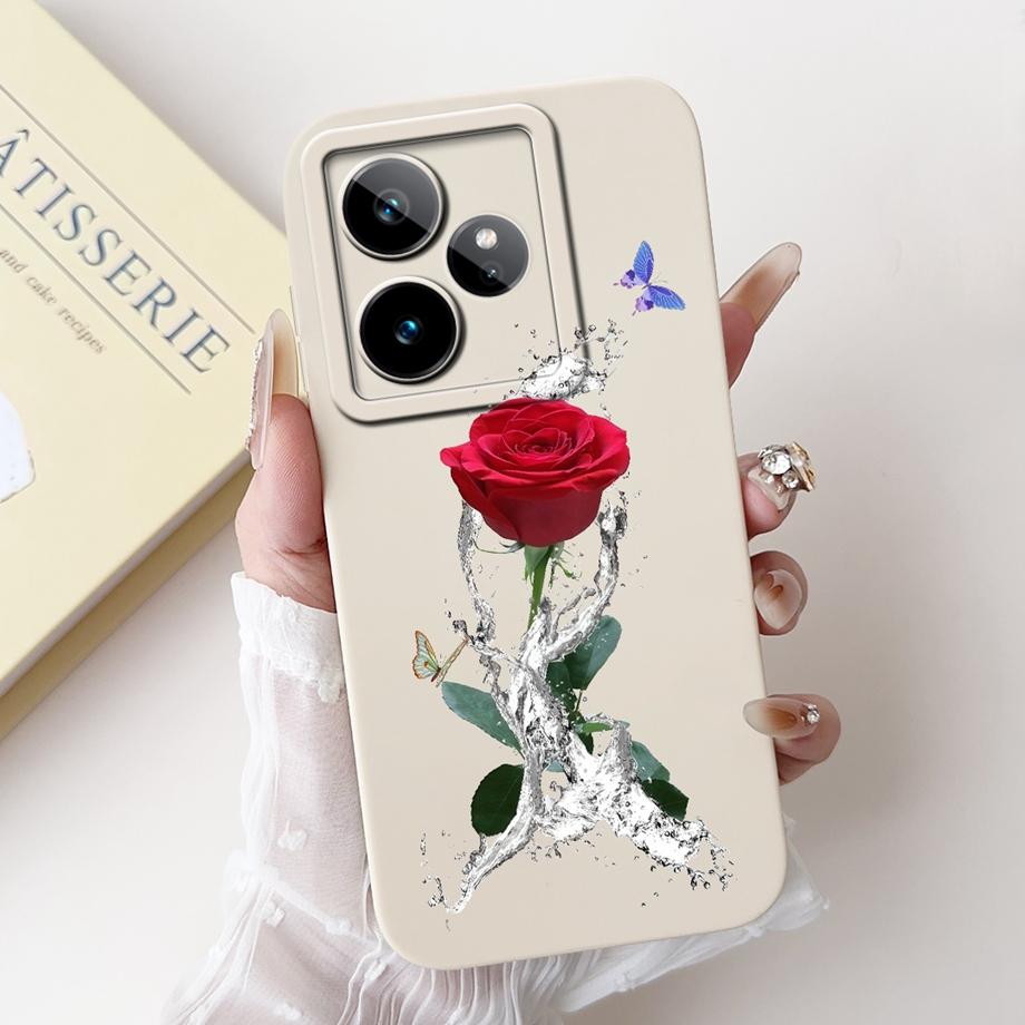 For Realme GT7 Case RealmeGT 7T New Candy Painted Back Cover Shockproof Soft TPU Phone Case For Realme GT 7 Pro GT7 T GT7T Shell