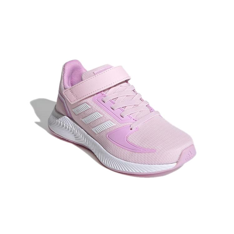 Adidas Neo Runfalcon 2.0 Breathable Low top Kids' Running Shoes Pink Children Aged 3 7 Years Old FZ0119