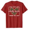 Activity Director Appreciation Activity Coordinator TShirt Leopard Print Graphic Professional Tee Tops Gifts for Women Unisex Love