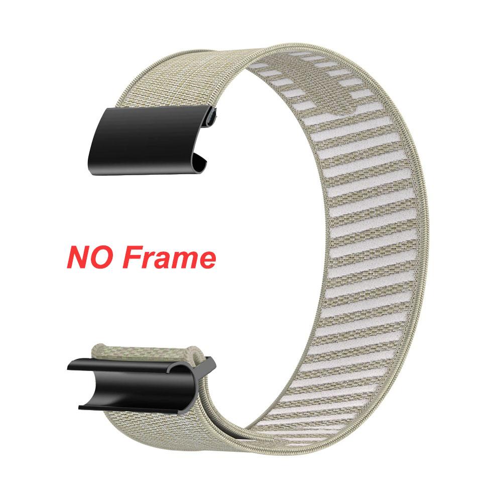 Frame+Nylon loop Strap For Whoop 5.0 straps/4.0 band Accessories elastic Stretchable Sport brecelet correa whoop 5.0 watchbands