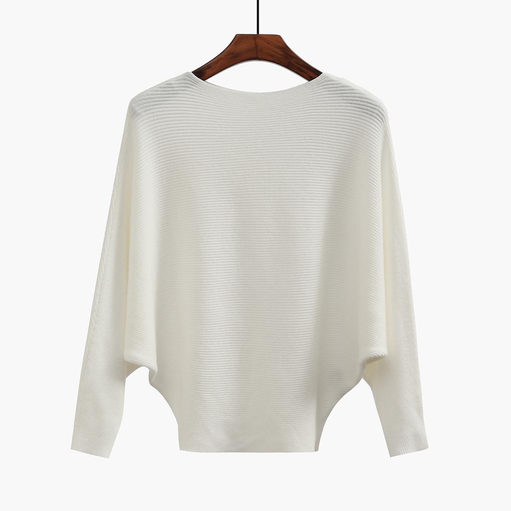 Shirt Knit Women Pullover Thread Blouse O-neck Shirt Korean Fashion Loose Knit Long Sleeve Top One-piece Collar Sweatshirt
