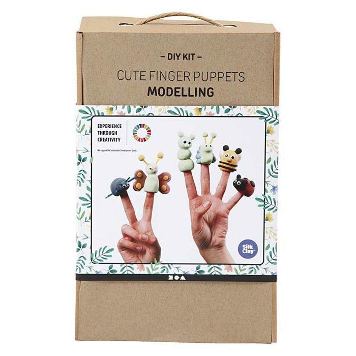 Modeling Kit - Creotime - Finger Puppets - Adult - Mixed