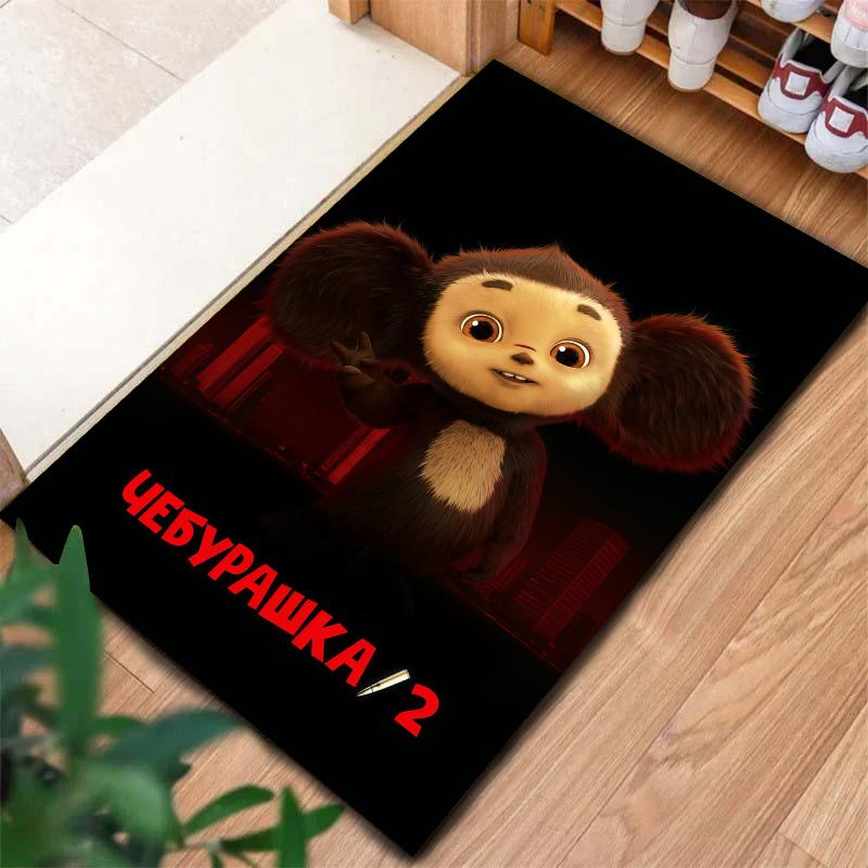 Cheburashka Carpet Rug for Living Room Bedroom Home Sofa Decoration,Kids play Nonslip Floor Mat