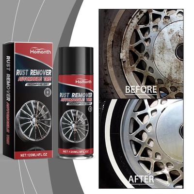 120ml Car Tire Rust Remover Clean Rust Remover Stain Remover Retread Tire Rust Cleaner