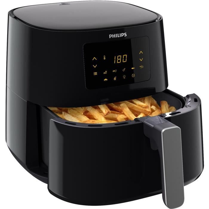 Friteuse Sans Huile PHILIPS - Airfryer HD9270/70 Série 3000 - Capacité 6.2L - Jusqu'à 5 Personnes - 7 Programs De Cuisson - 2000W