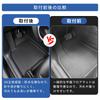 LUCKEASY 3D Floor Mats and Luggage Mats for Nissan New Serena C27 C27 HC27 August 2016 Trunk TPE Custom Easy Interior Custom Set E-POWER (Models