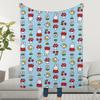 Cartoon Cute M-MiffyS-ES Rabbit Blanket Soft Warm Furry Throw Super Kids Toys Bed Sofa Car Cradle