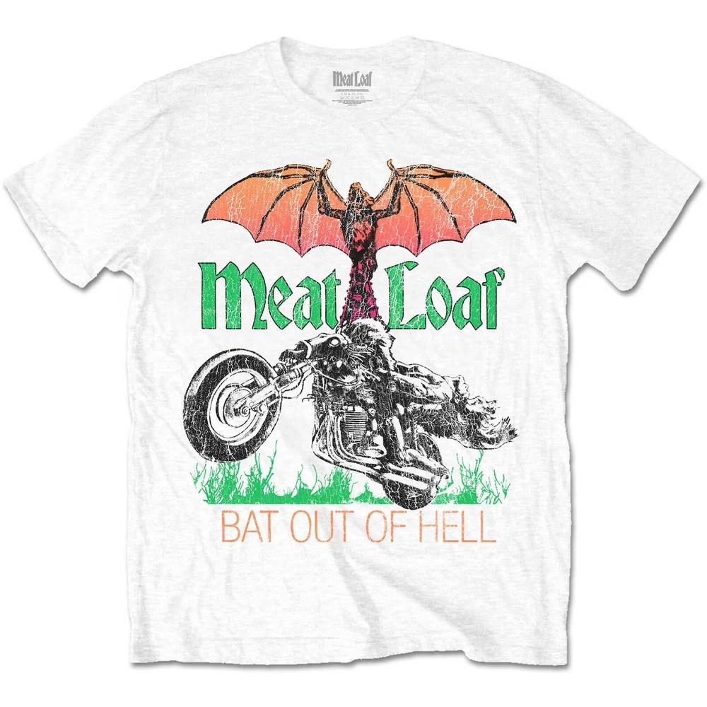 Meat Loaf Unisex TShirt Bat Out Of Hell S
