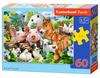 Puzzle 60 Pieces B-066209 Farm Friends