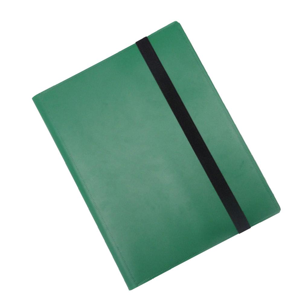 20 Pages Nine Grids Large Capacity Portable Game Card Collective Book Baseball Cards Holder Storage Album Protector Collector Collect Bags