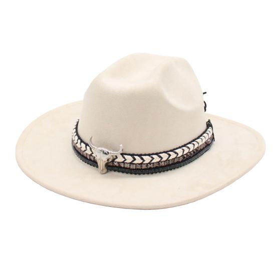 Cowboy Hat for Women And Men Shapeable Brim Western Cowgirl