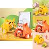 Animal Inertia Toy Car For Kids With Plastic Material And Interactive Play
