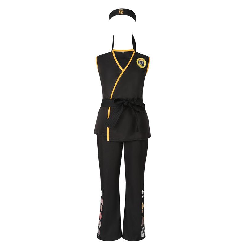 

Longwei boy taekwondo clothes cosplay clothes cobra karate clothes taekwondo training clothes 110