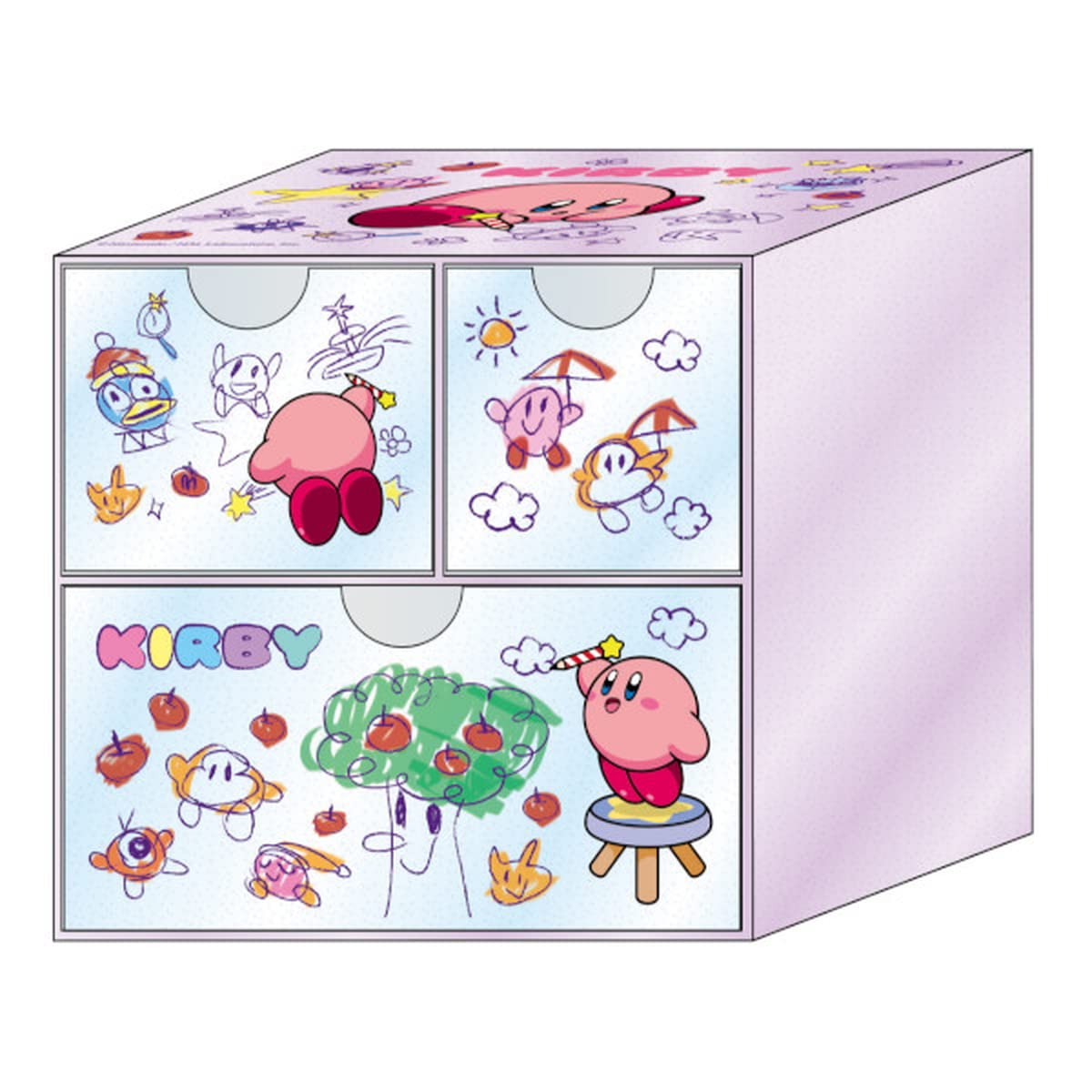 

K Company Кирби Персонаж Дудл H147 x Ш150 x Г118мм Грудь, Кирби, Фиолетовый, (HK-CHR-PP)