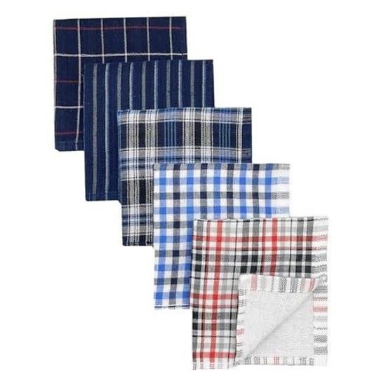 Businessman Support Handkerchief Gauze Weave French Twill Pile Mens 5-piece Set 25cm 100 Cotton