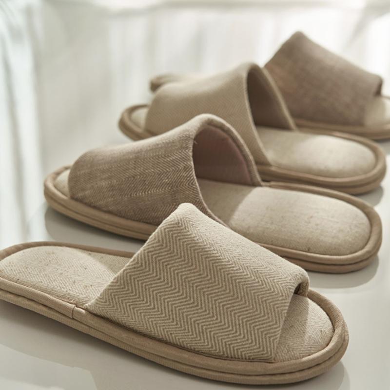 DECOVIEW Herringbone Interfloor Noise Reduction Slippers