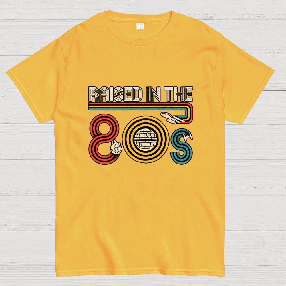 I Was Raised In the 80s Cotton Casual Cool Loose T-Shirt