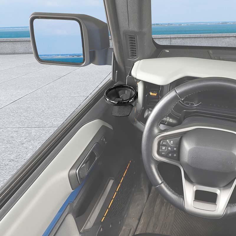 Car A-pillar Handle Cup Holder Bracket Rack Support For Ford Bronco 2021 Up Interior Accessories