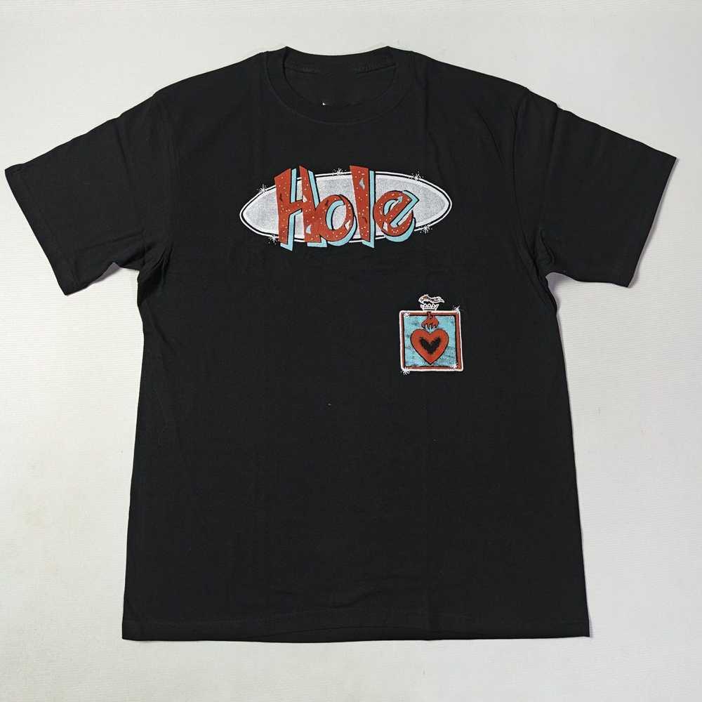 hole celebrity skin black T-shirt Cotton Unisex Tee All Size S-4XL S разноцветный