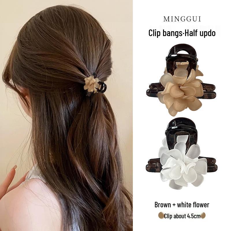 Clips de Păr cu Perle de Vară pentru Femei 2025: Nou Accesoriu Mic pentru Părul din Frunte, Semi-Prins