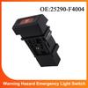 25290-F4004 8Pins For Nissan Sentra Sunny B13 1991 -1995 Hazard Warning Indicator Light Switch Emergency Control Button