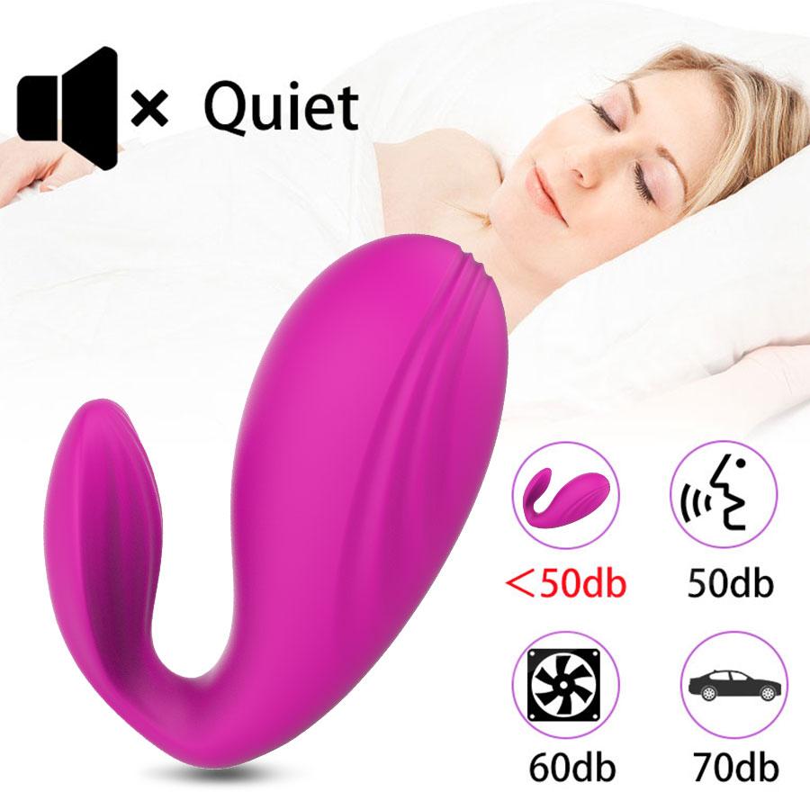 Nositelný vibrátor pro ženy s dálkovým ovládáním Dual Motor Mute Neviditelné kalhotky Vibrační G Spot Clit Stimulating Masager 10 režimů Sexuální hračky pro dospělé