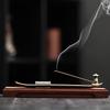 Fisherman Incense Holder Vintage Metal Fragrance Stick Burner Fishing Boat Incense Tray for Meditation Relaxatio Home Decor