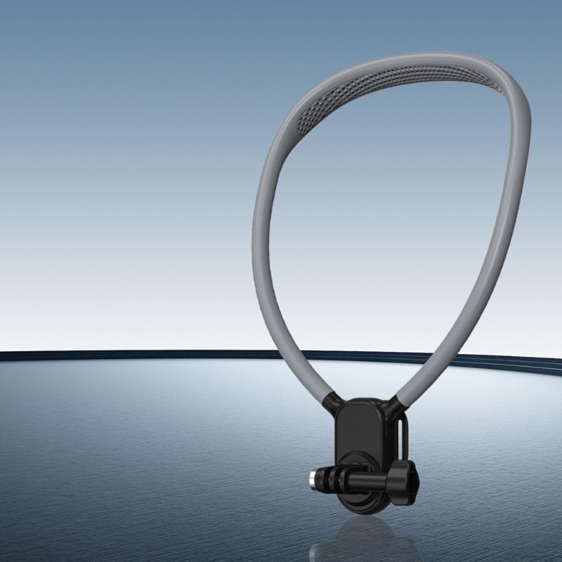 Lightweight Neck Mount For Action Cameras Portable Hands Design Multiple Devices