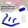 Silicone Radiator Coolant Hose Kit Fit For Honda CRF450R RX RWE 21-25 Blue