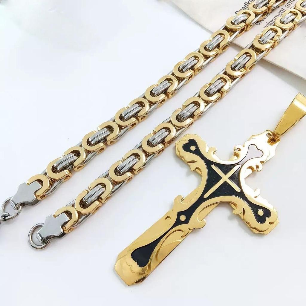 European and American Fashion Trend Stainless Steel Men's Pendant