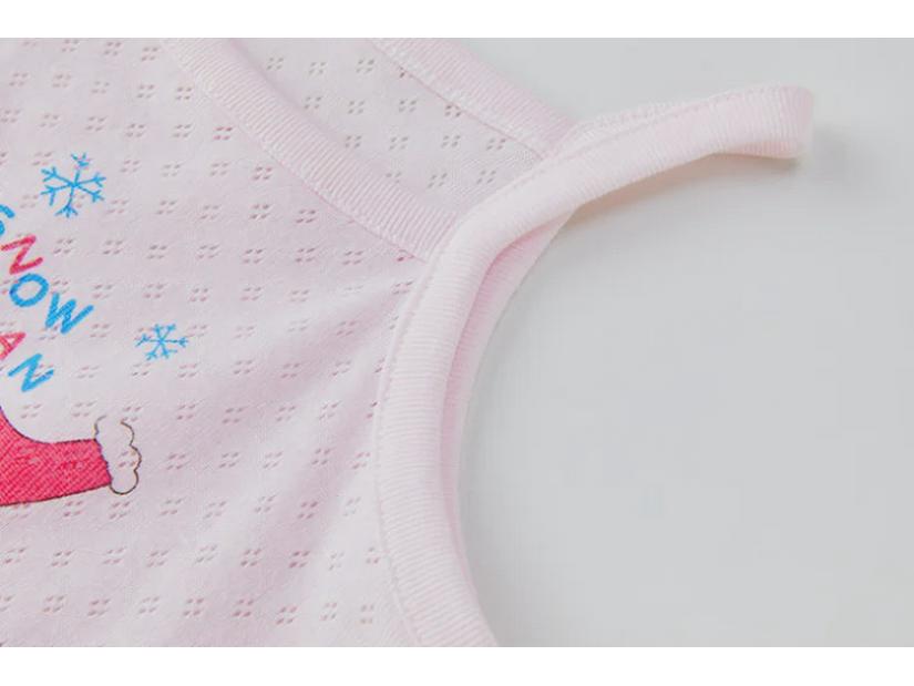 Children's Lightweight Breathable Cotton Mesh Vest 