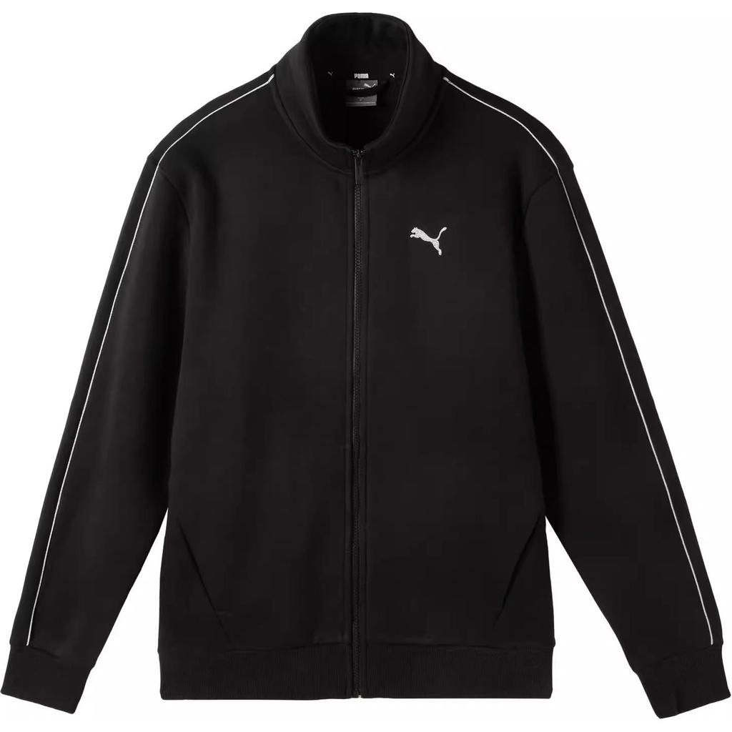PUMA Unisex Essentials Full-Zip Stand Collar Jacket Black 686082-01