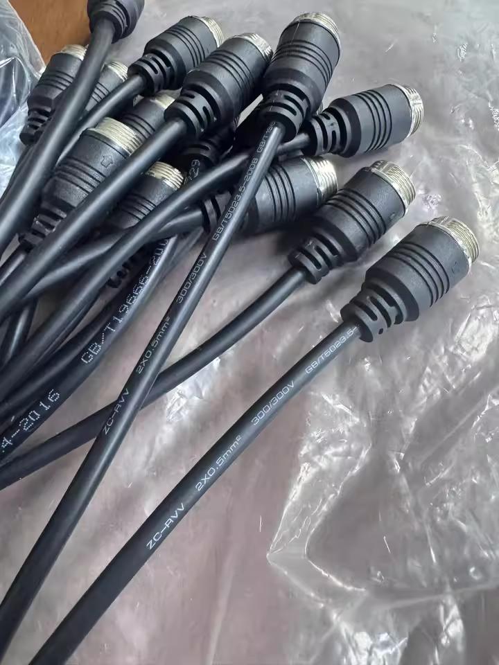Male Female GX16 1m 2m 3m Cable Wire M16 Power Connector 2 3 4 5 6 7 8 9 10 Pin Aviation Plug Socket Electric Scooter Motor Wire
