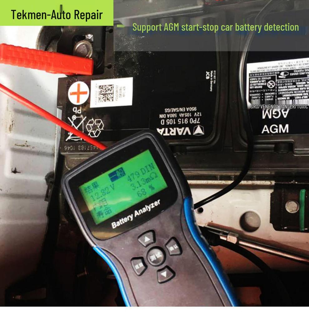 Tekman TM200 12V Car Battery Life Power Tester